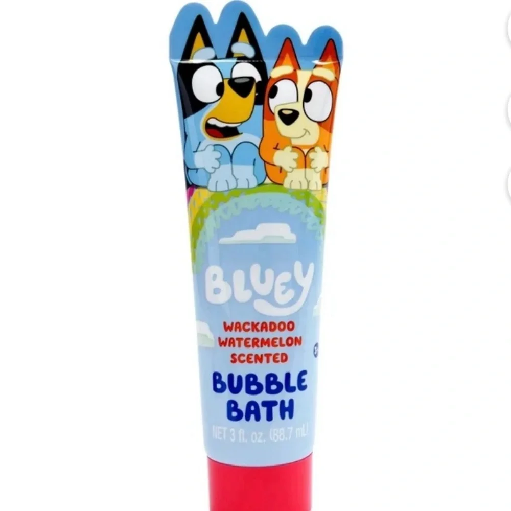Wackadoo Watermelon Scented Bubble Bath - Blue and Red